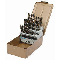 Jobber Length Drill Set, 15 Pieces, High Speed Steel Seagulf Marine Industries Inc.