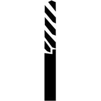 Forets pour trou de passage &agrave; pointes au carbure, Diam&egrave;tre de 1/4" Seagulf Marine Industries Inc.