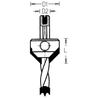 Fraises coniques, 16 mm, Carbure Seagulf Marine Industries Inc.
