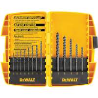 Black & Gold Drill Bit Set, 13 Pieces, High Speed Steel Seagulf Marine Industries Inc.