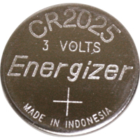 CR2025 - Lithium Batteries, 3 V Seagulf Marine Industries Inc.