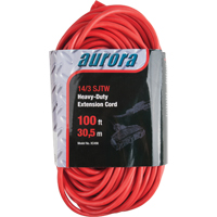 Cordon rallonge en vinyle, Ext&eacute;rieur, SJTW, AWG 14/3, 13 A, 3 prise(s), 100' Seagulf Marine Industries Inc.