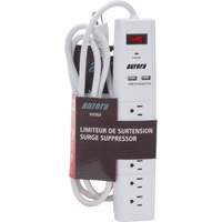 Limiteur de surtension avec chargeur USB, 6 Prises, 1200 J, 1875 W, Cordon 6' Seagulf Marine Industries Inc.