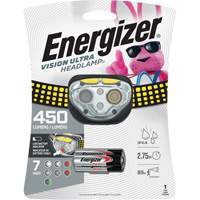 Vision Ultra Industrial Headlamp, LED, 450 Lumens, 2 Hrs. Run Time, AAA Batteries Seagulf Marine Industries Inc.