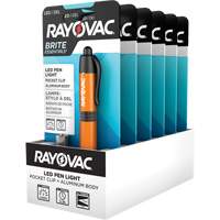 Lampes-stylos Brite Essentials, DEL, 3 lumens, Corps en Aluminium, piles AAA, Compris Seagulf Marine Industries Inc.