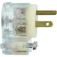 Angled Hospital Grade Extension Plug, Nylon, 15 Amps, 125 V Seagulf Marine Industries Inc.