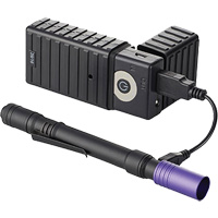 Lampe stylo UV avec port de recharge micro USB Stylus Pro, DEL, Corps en Aluminium, piles Rechargeable, Compris Seagulf Marine Industries Inc.