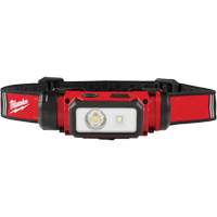 REDLITHIUM USB Hardhat Headlamp, LED, 600 Lumens, 5 Hrs. Run Time, Rechargeable Batteries Seagulf Marine Industries Inc.
