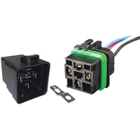 Weather-Resistant Sealed Relay & Pigtail Combo Pack, Mini-Breaker, 30 Amps, 24 V Seagulf Marine Industries Inc.
