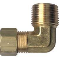 90° Pipe Elbow, Tube x Male Pipe, Brass, 1/8" x 1/8" Seagulf Marine Industries Inc.