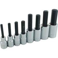 Hex Head SAE Socket Set, Hex, 1/2" Drive, 8 Pcs Seagulf Marine Industries Inc.